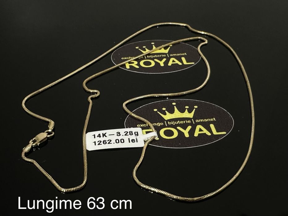 Bijuteria Royal: Lant aur 14k/3.28 gr