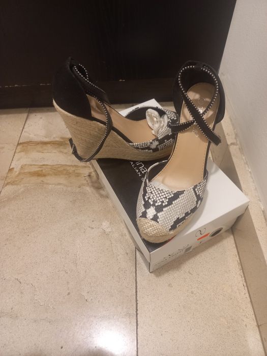 Espadrile cu platforma Bestelle, marimea 39