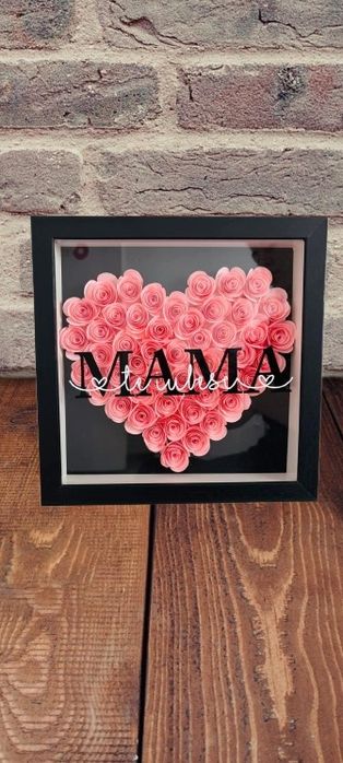 Shadow box  pentru mama