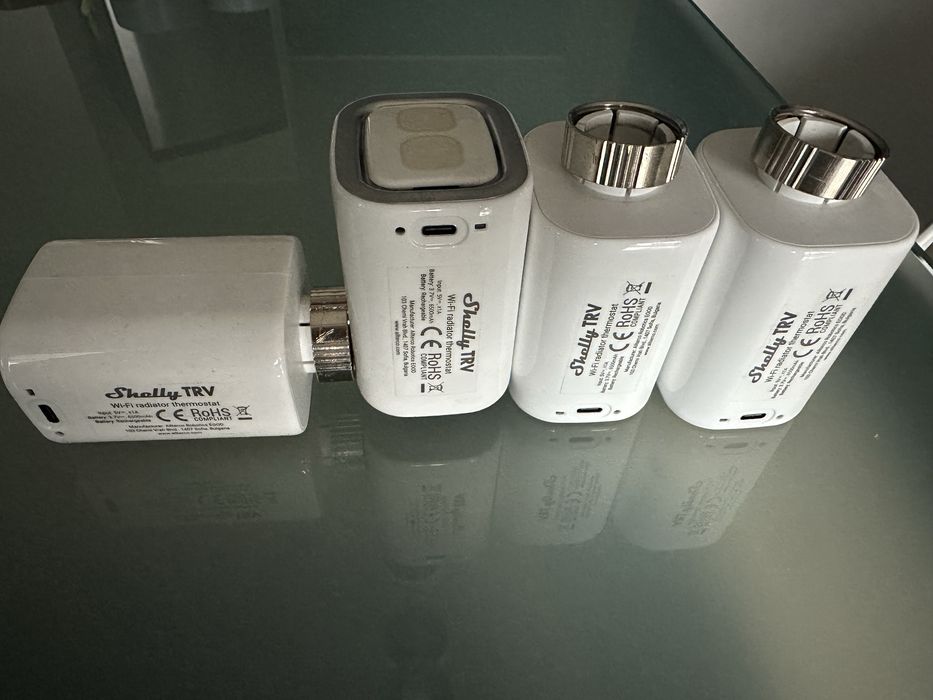 Смарт термоглава/термовентил Shelly