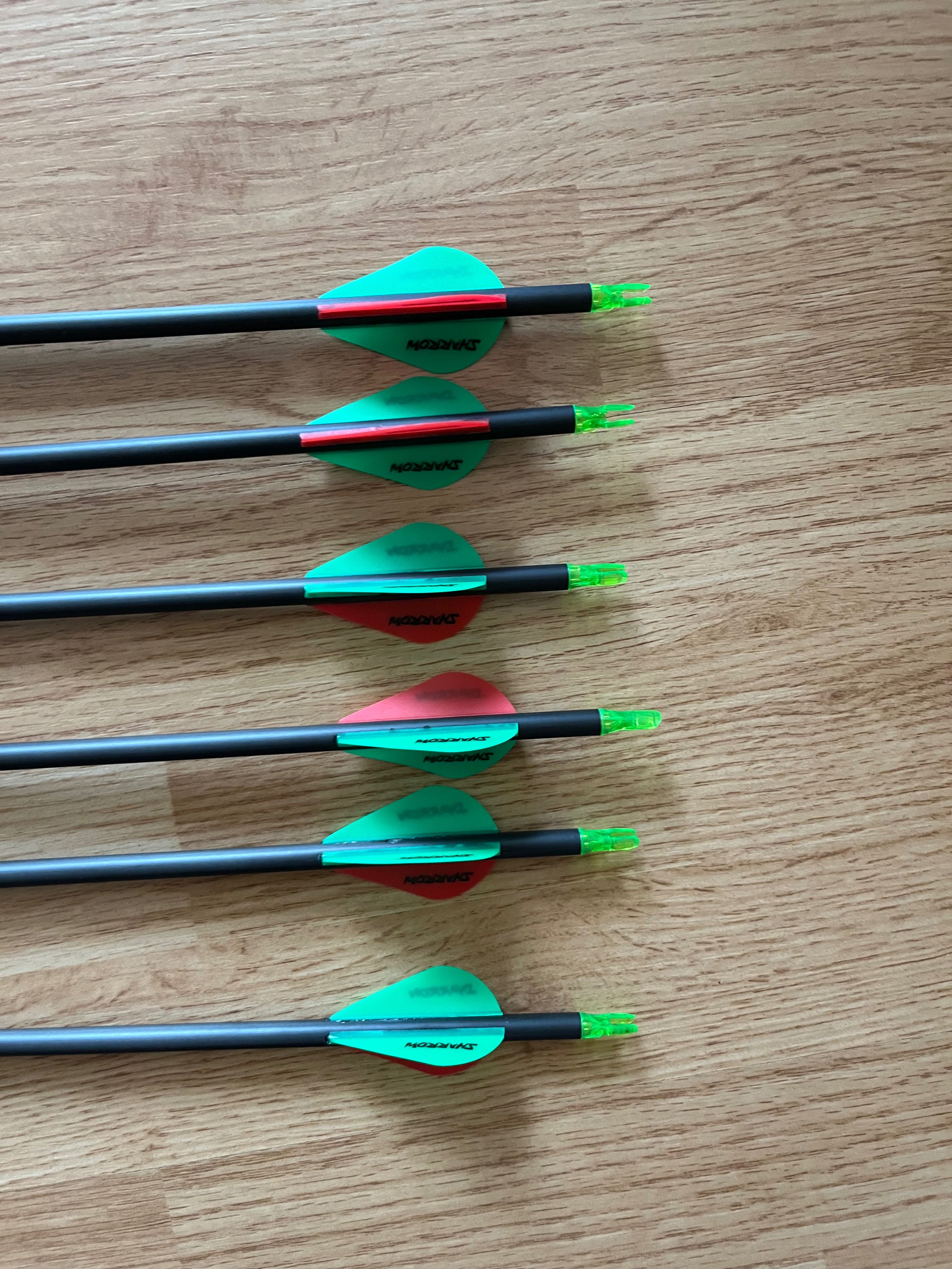 Săgeți fibră de carbon 400 spin