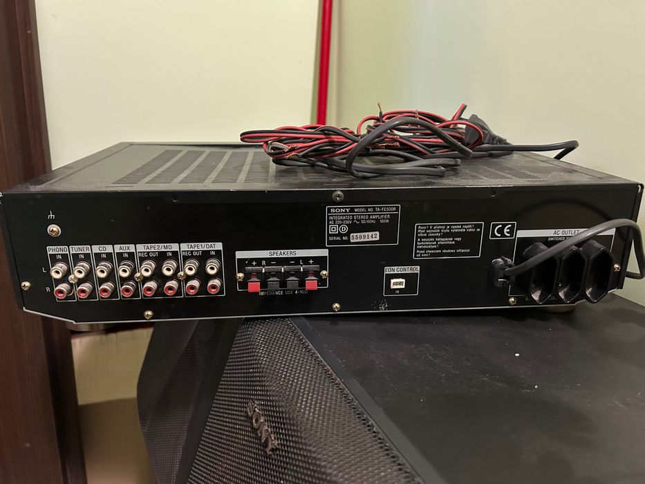 усилвател SONY TA-FE500R - не работи