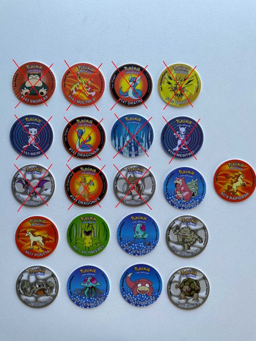 Покемон 1-ва генерация / Pokemon Tazo 1 generation