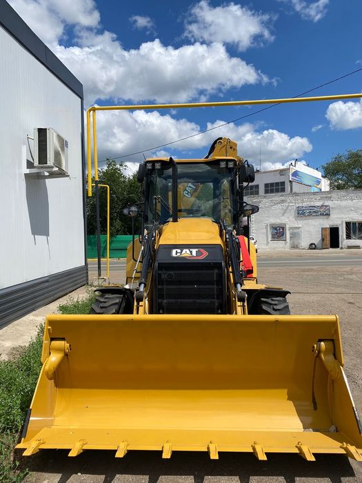 Экскаватор погрузчик Caterpillar 428 сборка Англия