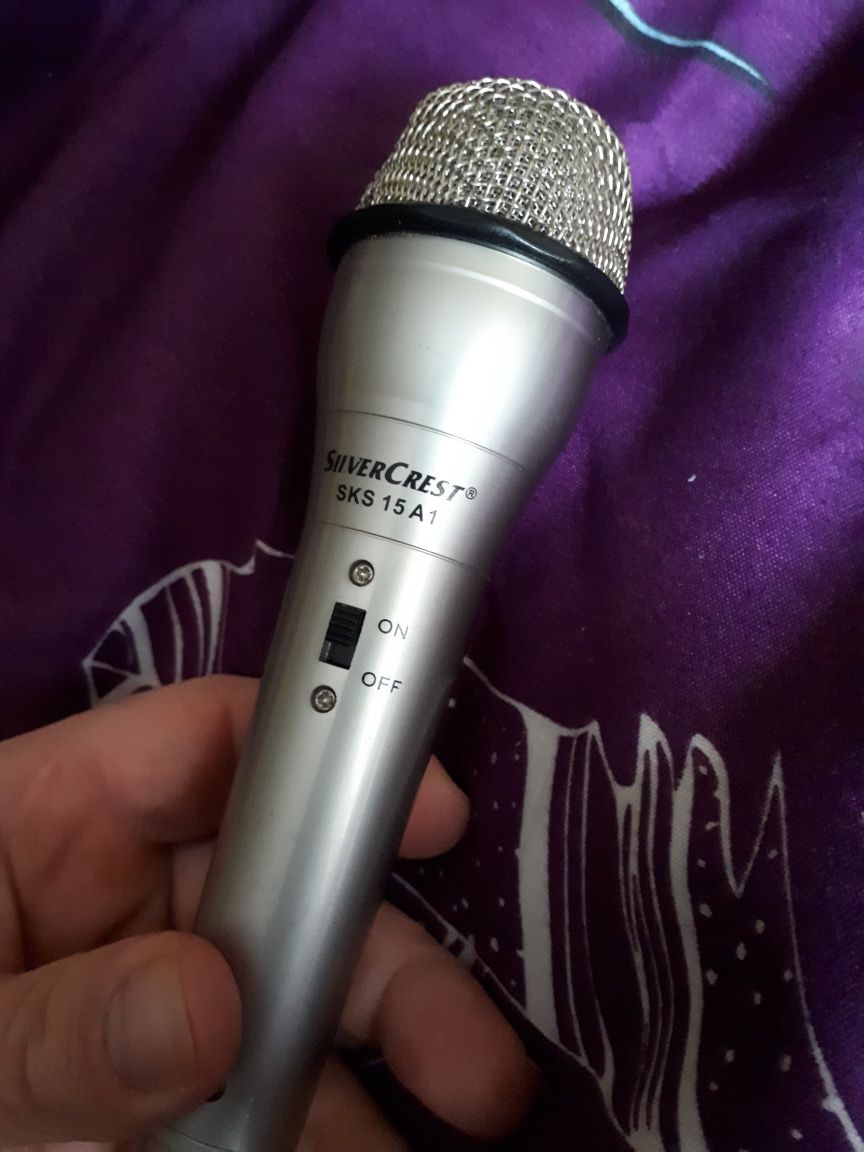 Microfon Silver Crest Metal