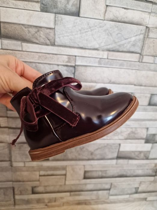 Botine Baby Zara pentru fetițe, mărimea 22