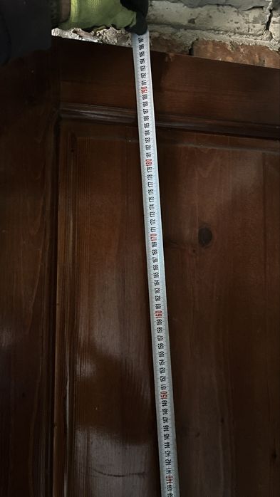 Инериорна дървена врата с каса