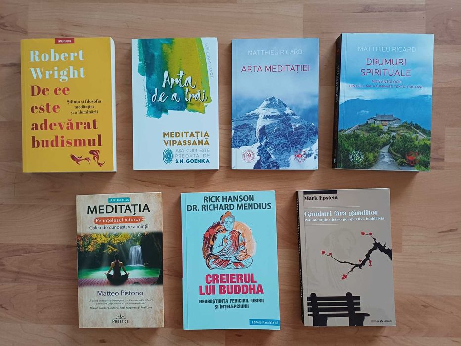 Seturi cărți: Mindfulness-budhism, romane PSY