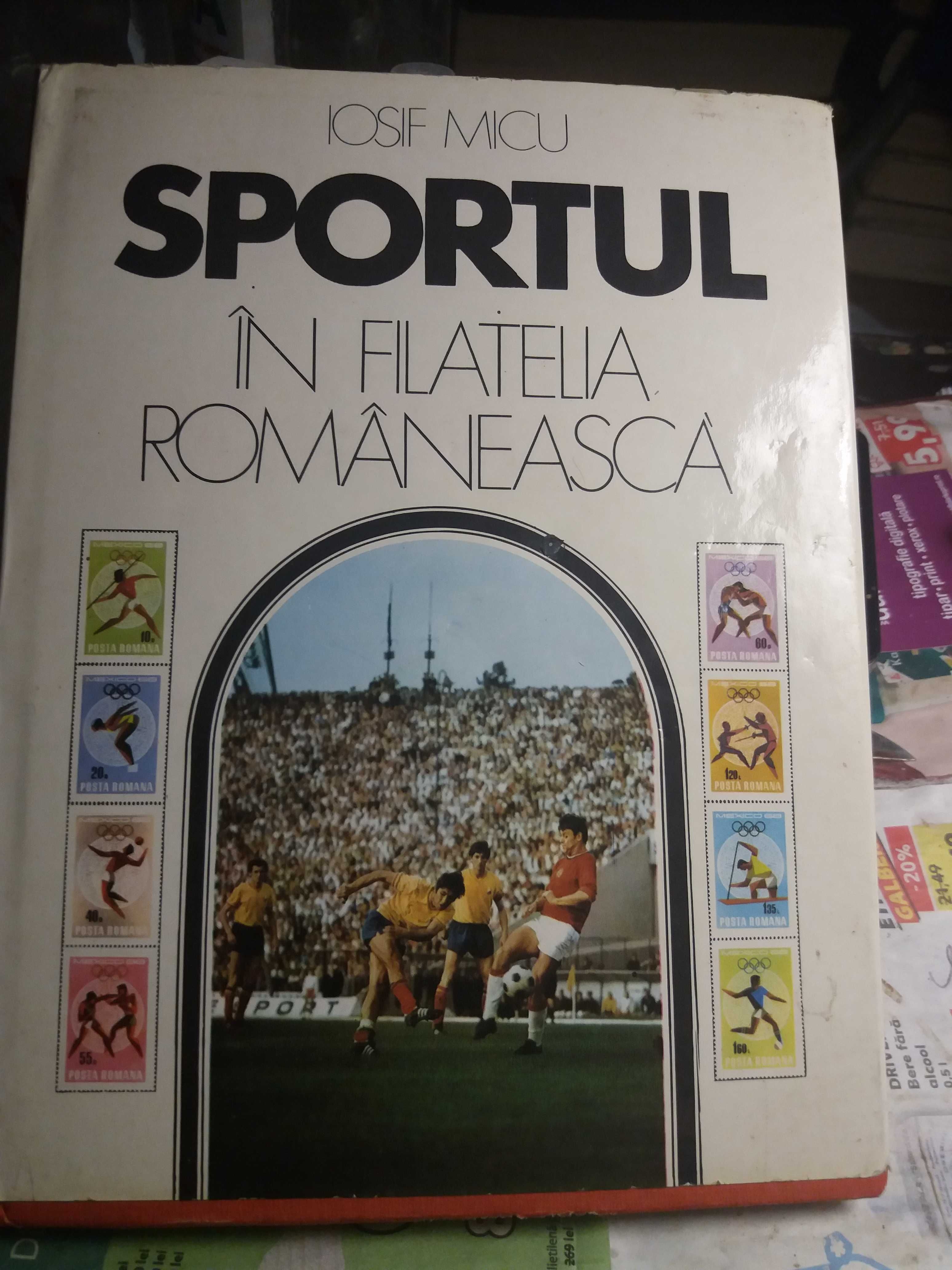 sportul in filatelia romaneasca  iosif micu