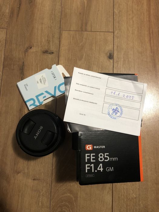 Sony 85mm 1.4 GM garantie