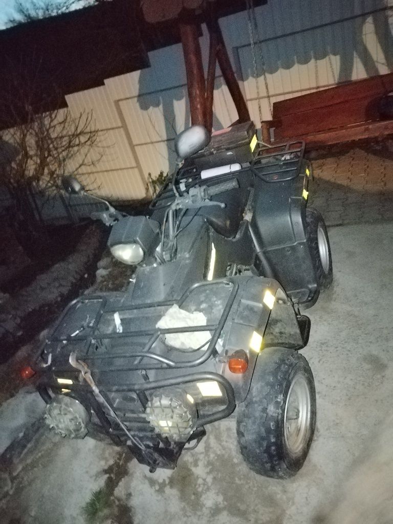 ATV Loncin 250cm 29cp cardan spate nu porneste