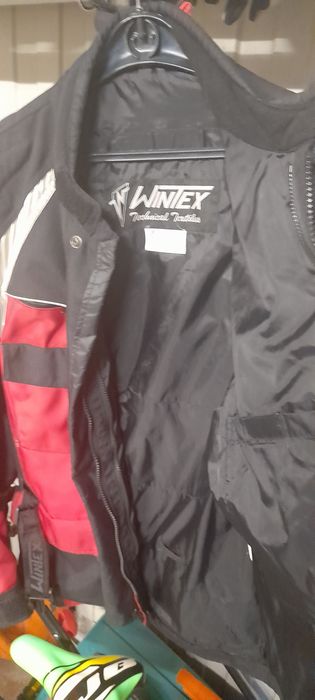 Geaca moto textil cu protectii