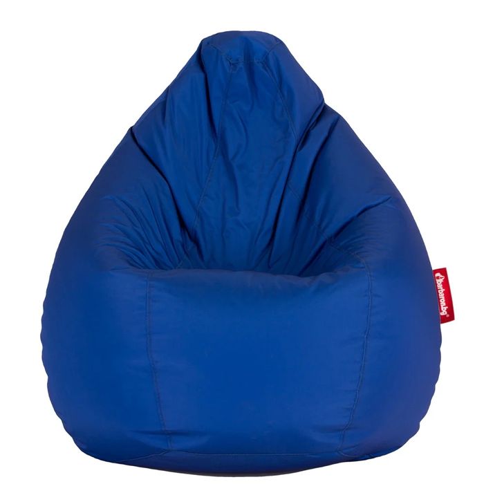 Пуф Круша "Кралско синьо" от Barbaron.bg