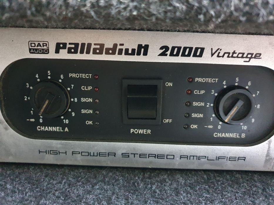 Крайно стъпало DAP Audio Palladium 2000 Vintage
