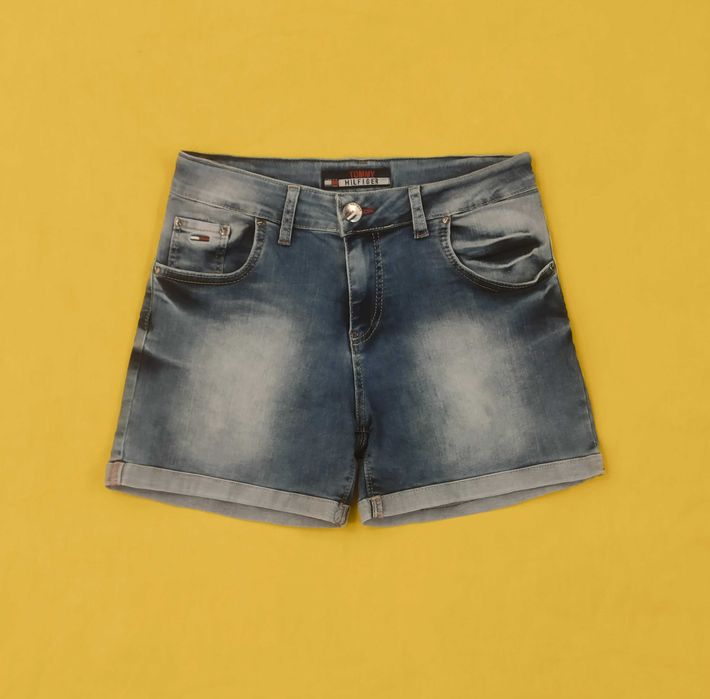 Blugi dama scurti Tommy Hilfiger  - Blue Regular