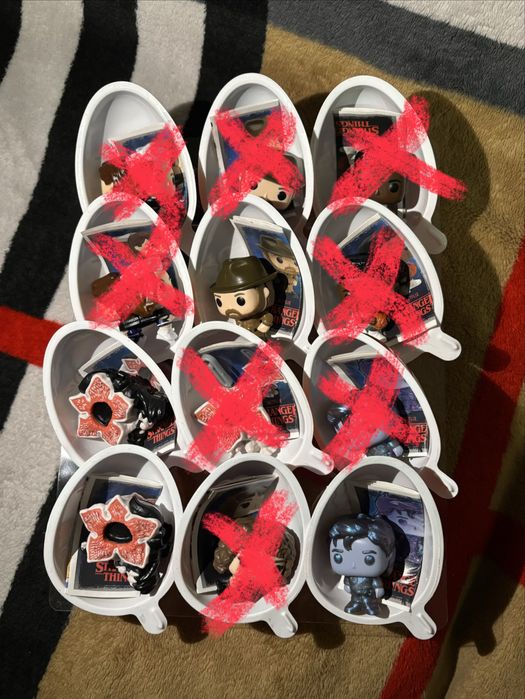 Фигурки ОСД («очень странные дела», «stranger things»)