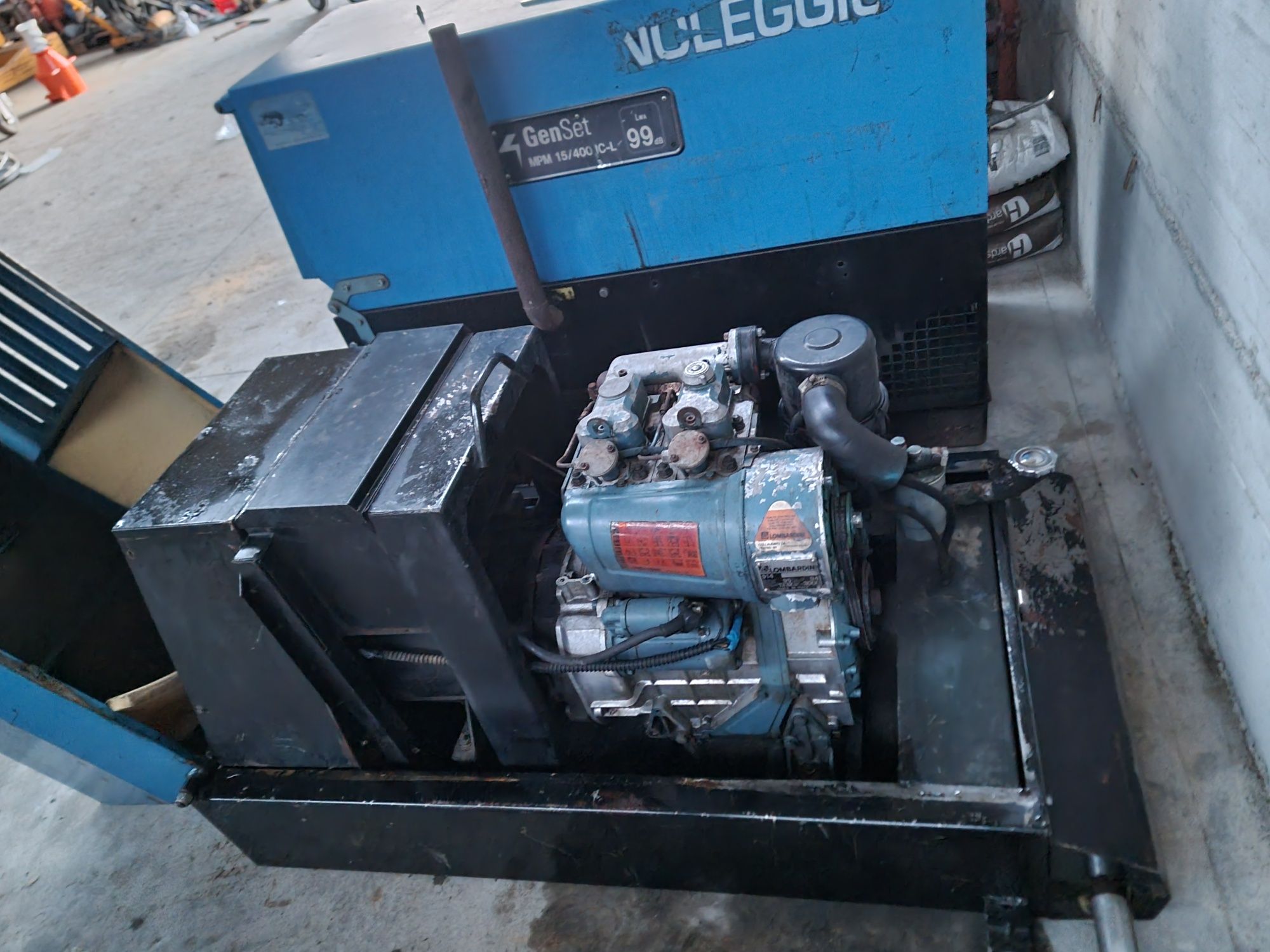 Generator electric GenSet 15 kva 380v!