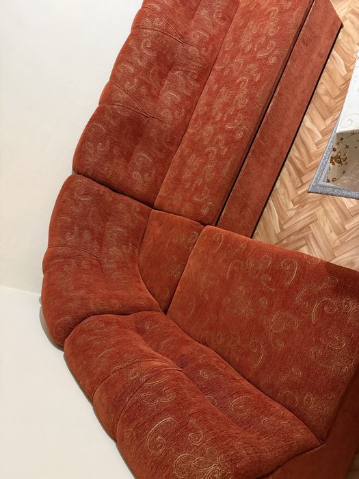 Ъглов диван с опция спане