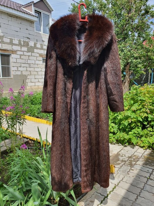 Шуба  из  Нутрии.