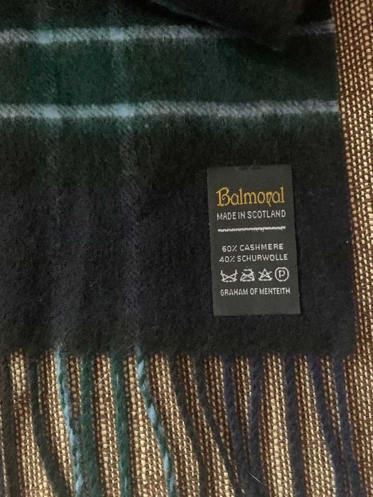 Шал Balmoral( кашмир и вълна)