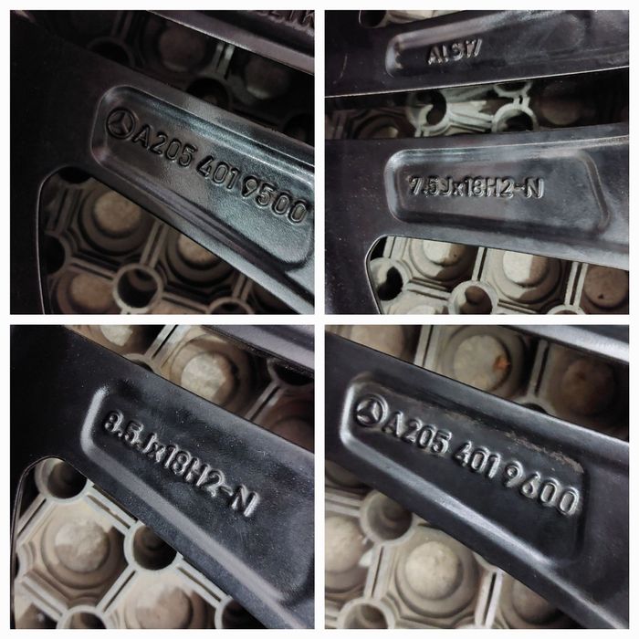 o janta / set jante 18 mercedes c w205 facelift amg coupe cabrio