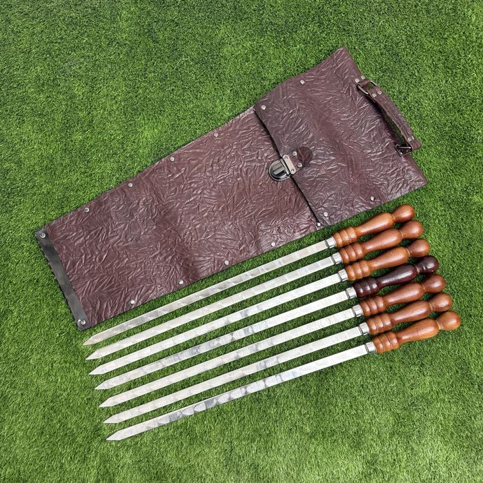 Кожа набор шампуров