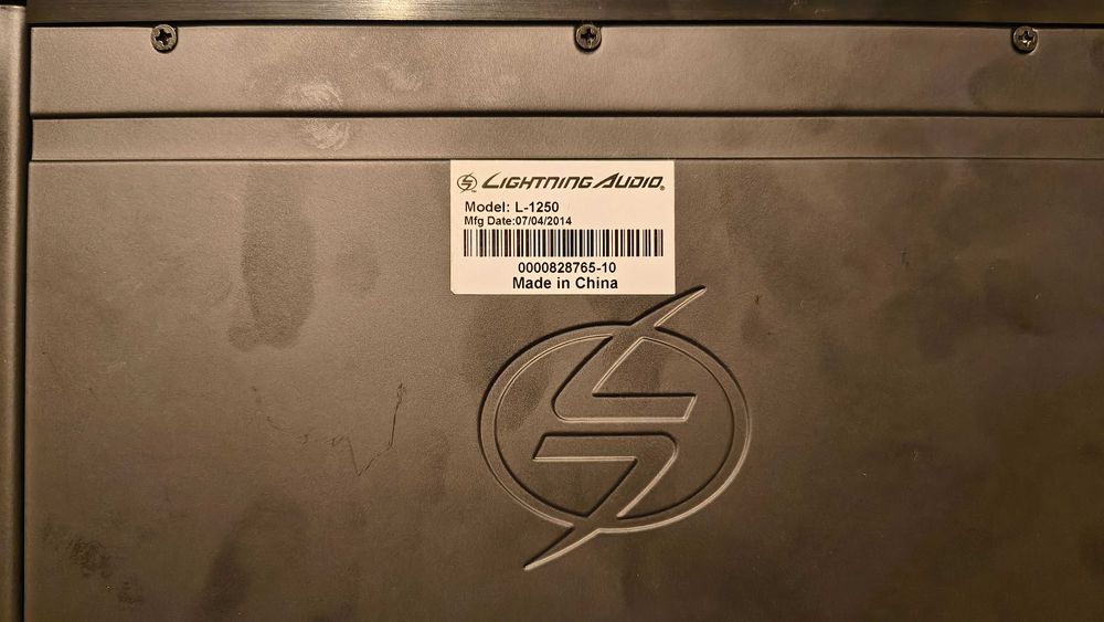 amplificator mono subwoofer Lightning Audio L-1250