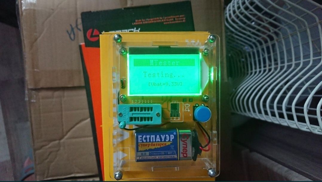 Esr, ecr metr транзистор тестер с корпусом