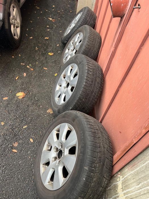 225/60/16 anvelope Continental si jante A6