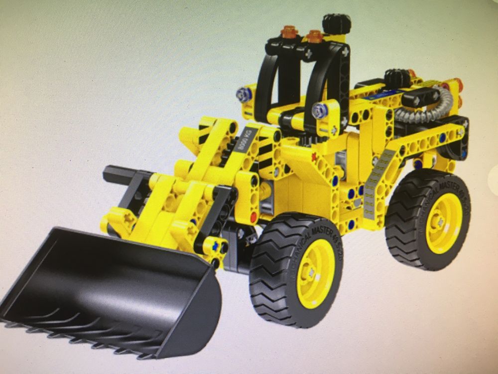Lego 2 in 1 escavator/ buldozer