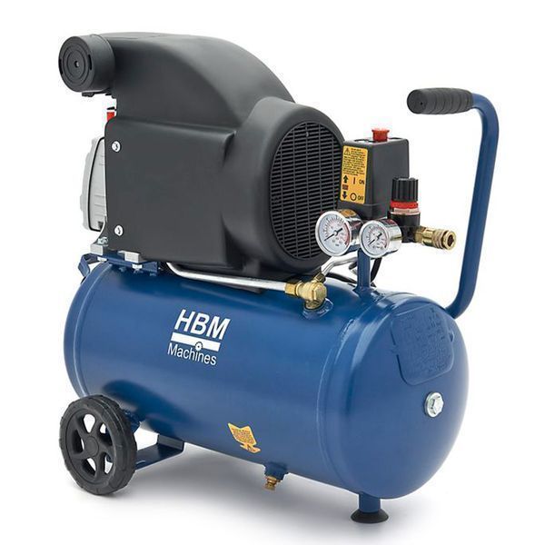 Въздушен компресор 24 л hbm machines