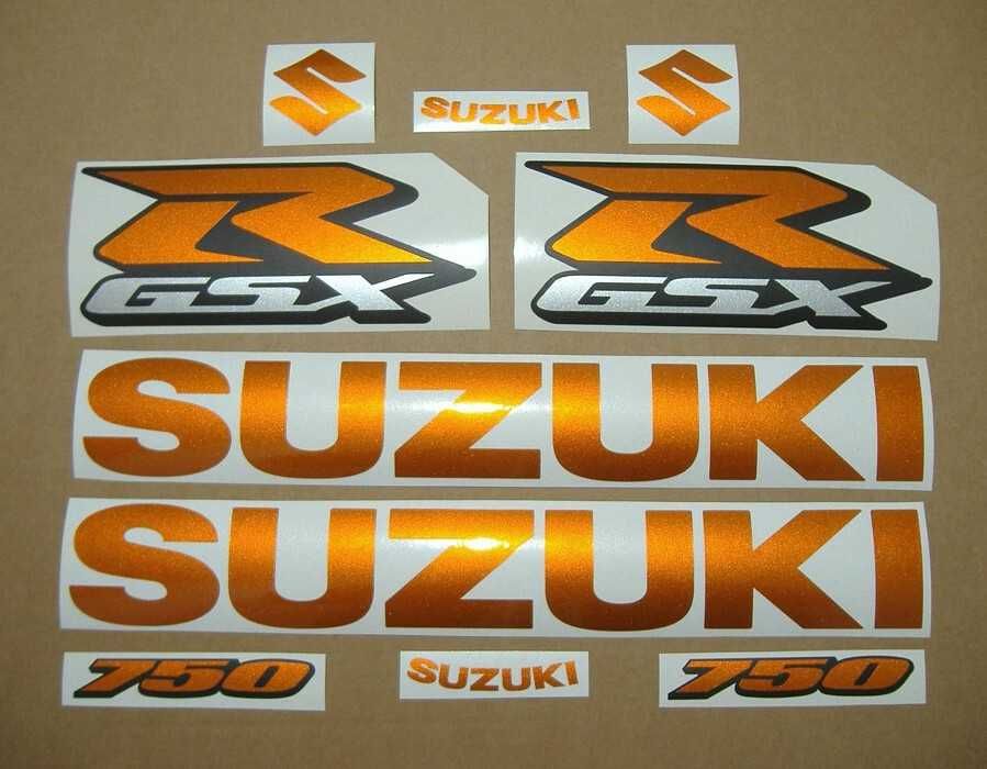 Стикери Сузуки 750 различни цветове GSXR Suzuki лепенки гсхр емблеми