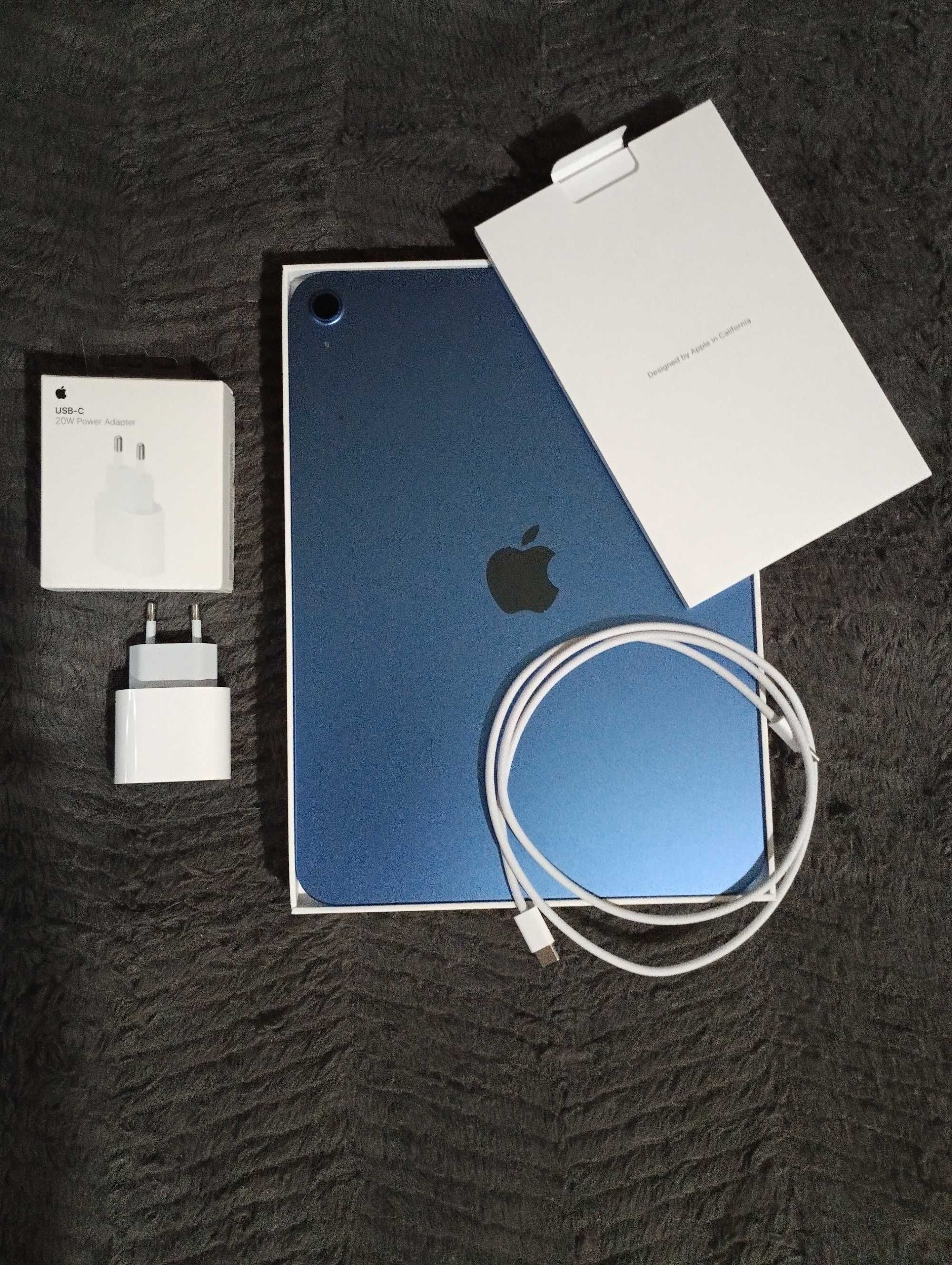 Apple iPad 11" 2025 + кейс, стъкло, оригинално зарядно