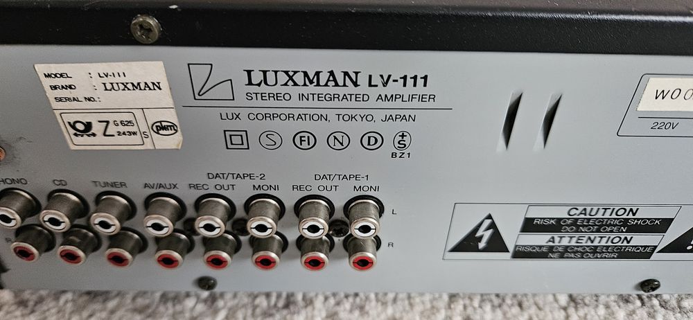 Amplificator  luxman Lv-111