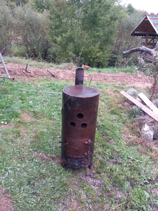 Soba solida de 8mm,cu ventilator aer cald