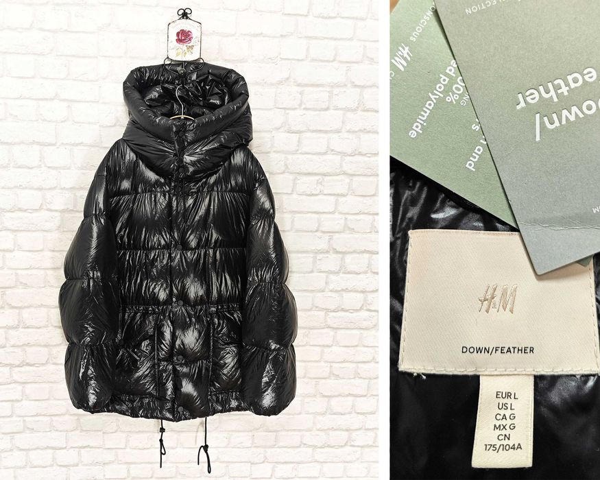 H&M Дамско яке Парка / Пуфер Размер L Oversized НОВО