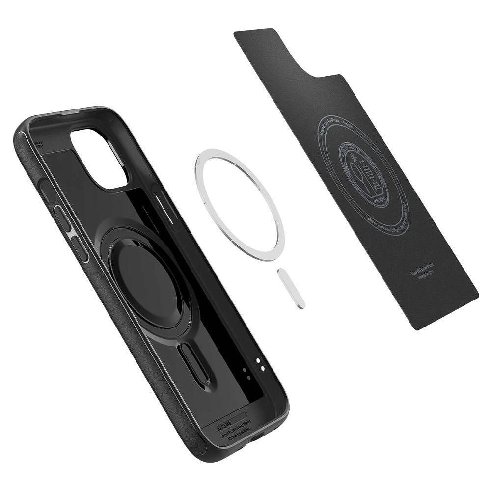 Кейс spigen mag armor magsafe за iphone 15 matte black