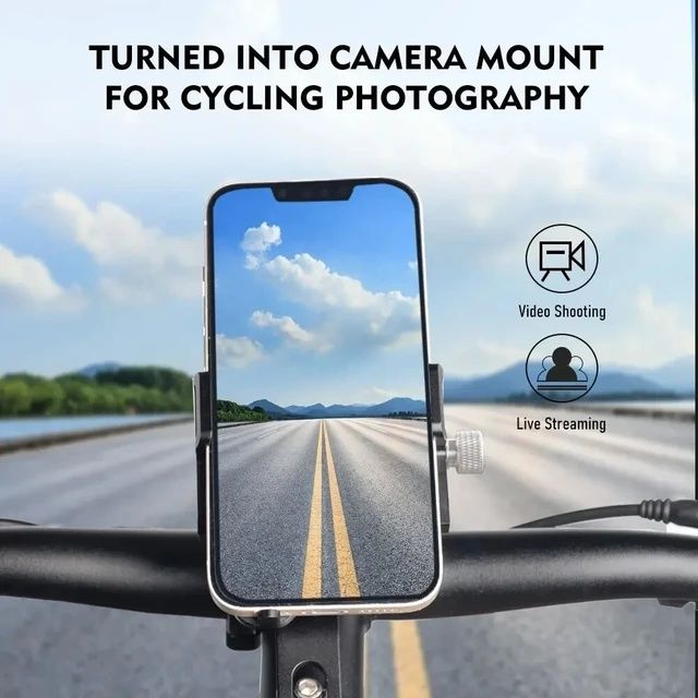 Suport smartphone pipa cuveta topcase bicicleta mtb cursiera rotativ
