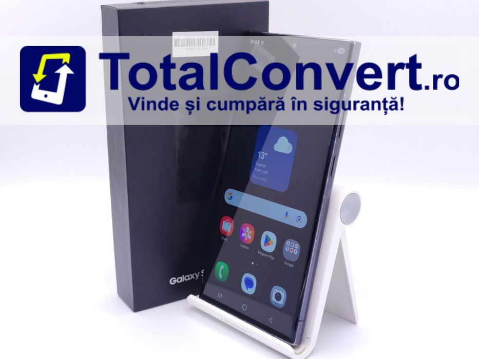 Samsung S23 Ultra 512GB Phantom Black 12GB, Garantie 24 luni | #D88516