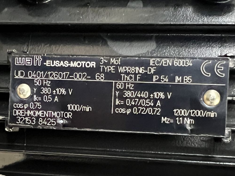 Мотор-редуктор 0.75 кВ 28 об