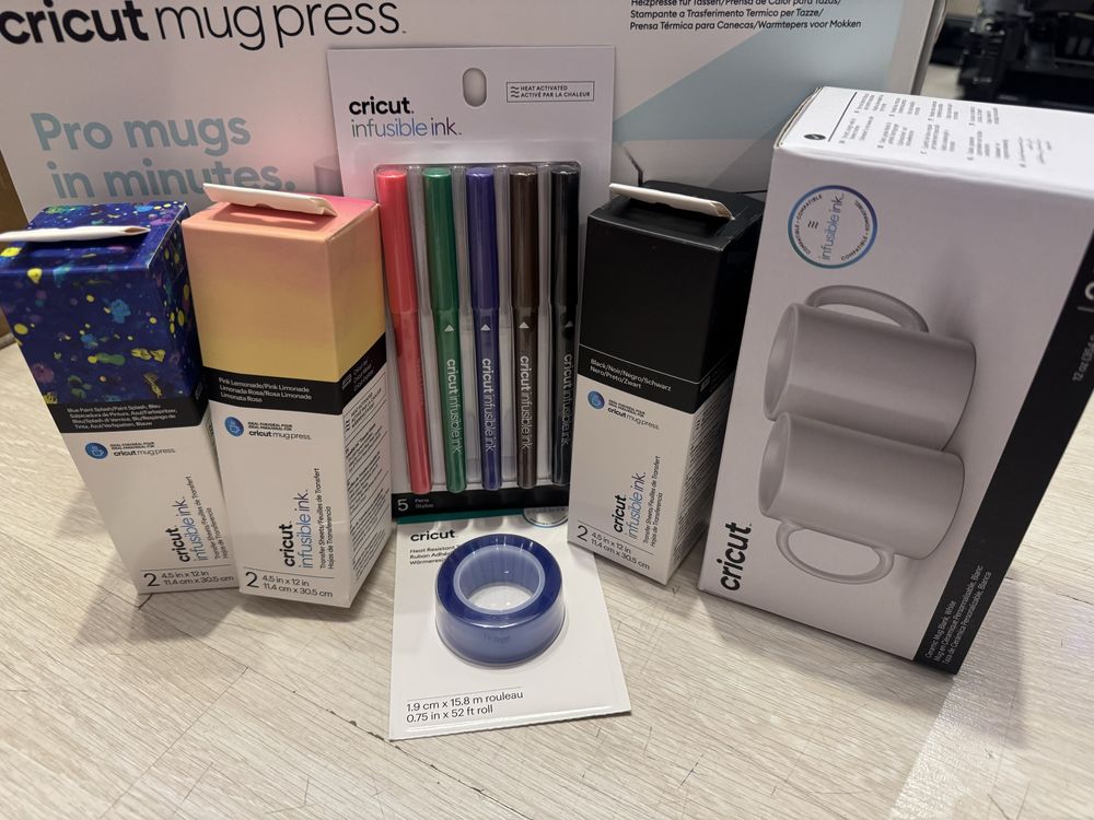 Cricut mug press nou sigilat bundle