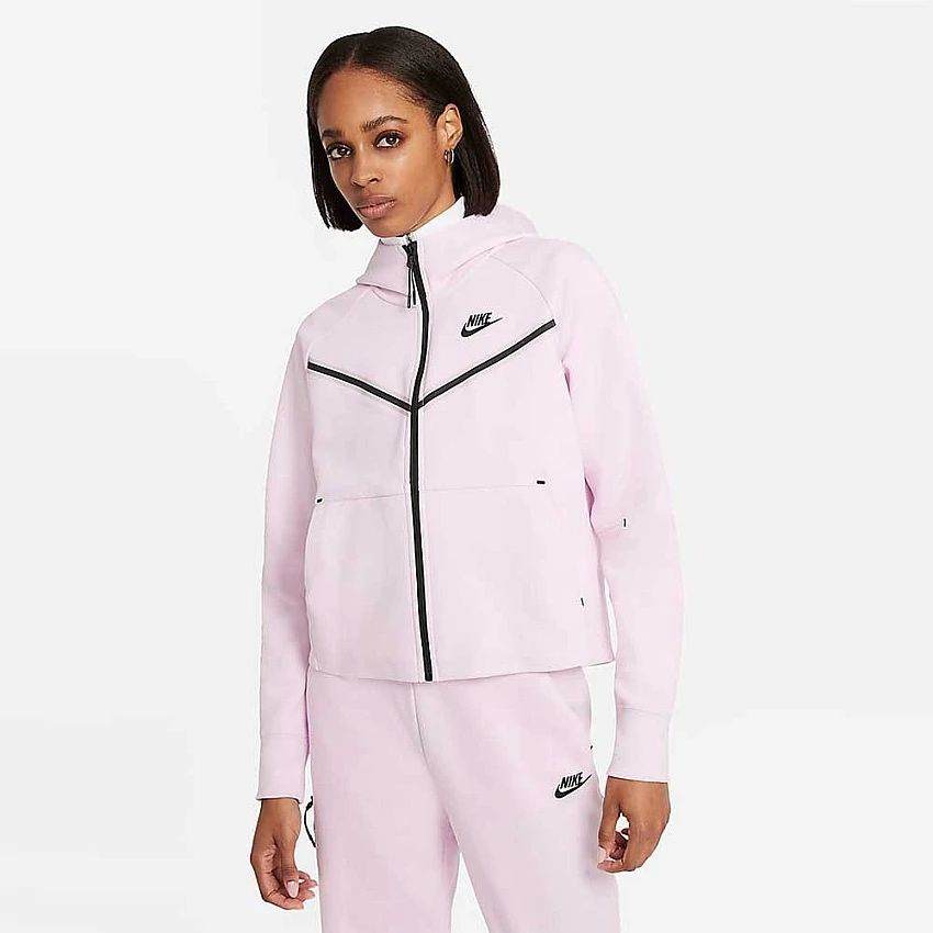 Дамски комплект Nike Tech Fleece Pink - размер L