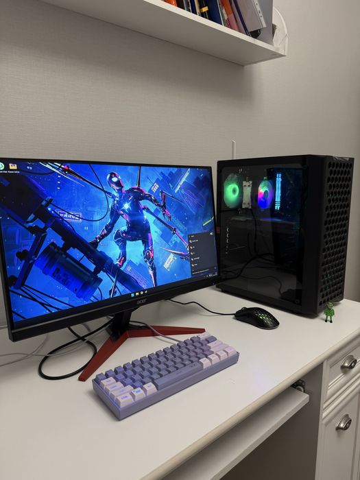 Компьютер игровой комплект rtx 5060 i5 12400f озу 16