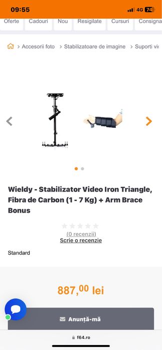 Stabilizator Wieldy Iron Triangle