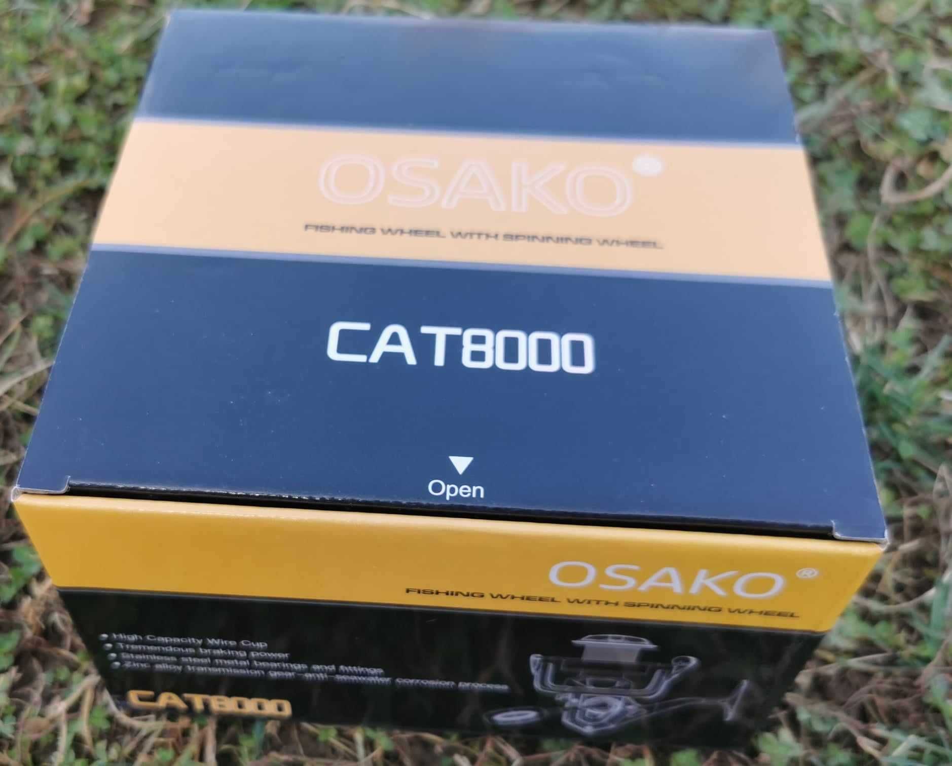 Макара за тролинг и кльонк Osako Cat8000 с 12кг драг и 11лагера