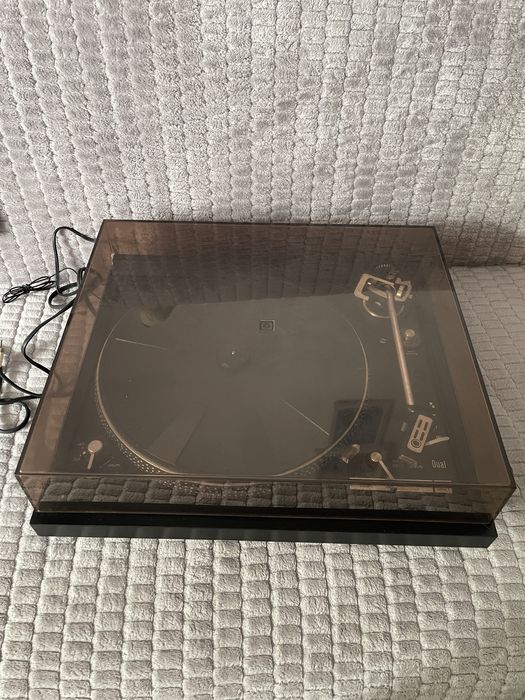 Pickup Turntable Vinil Player DUAL 521 - Defect necesita curea/service