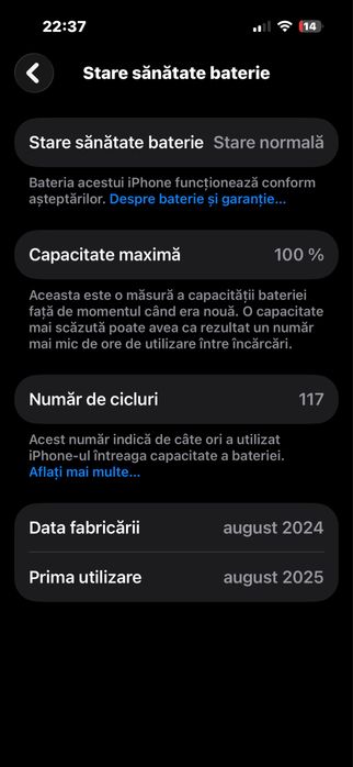 Vand iphone 15 128gb