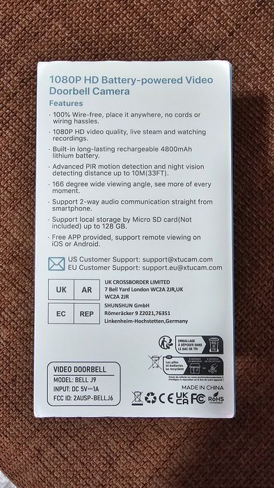 Video sonerie smart wireless