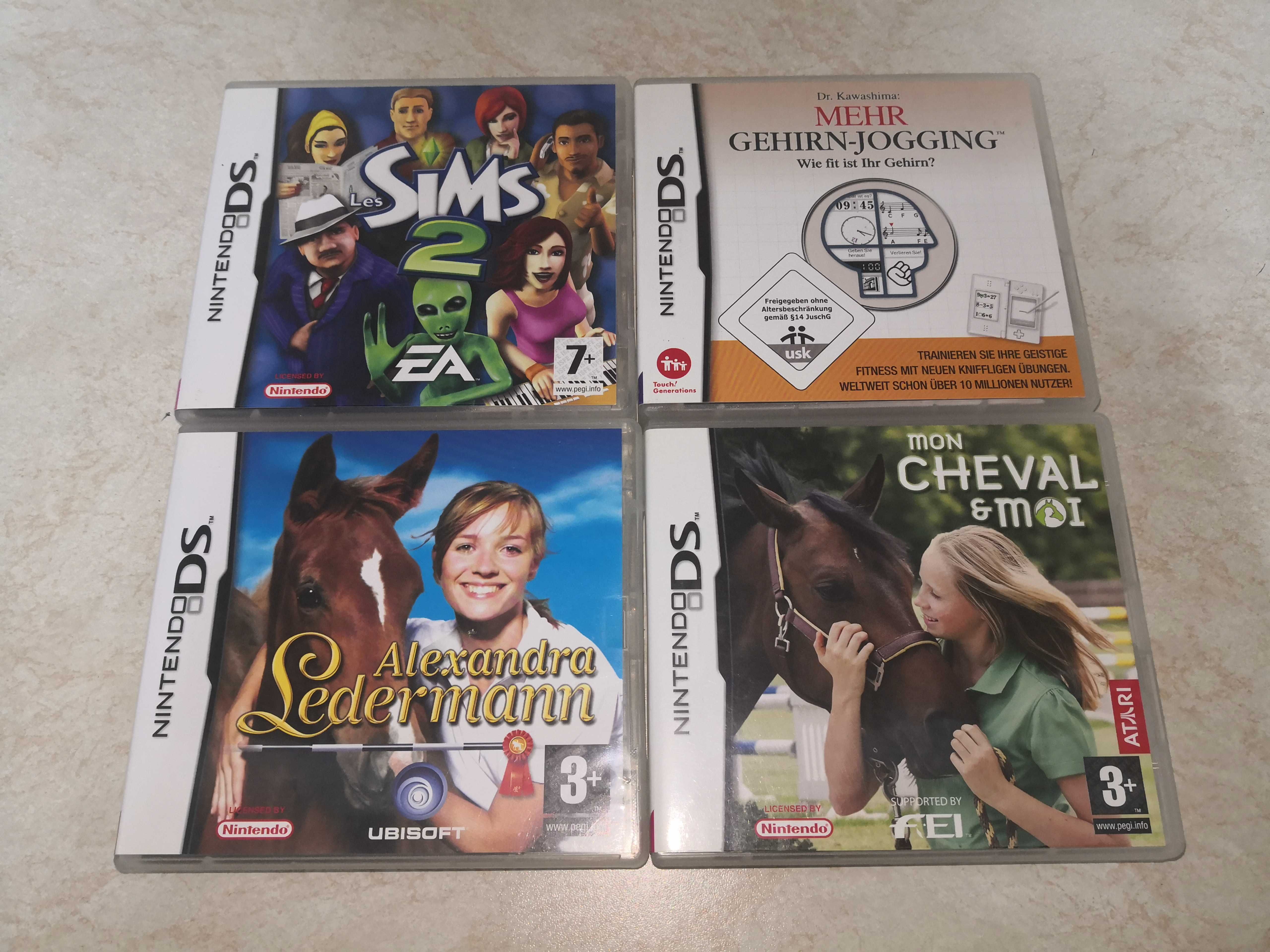 Jocuri Ninteno DS diverse, Sonic, Mario, NFS, FIFA, Nintendogs, Sims