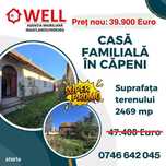 De vânzare casă familială în Căpeni